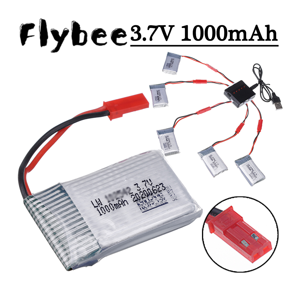 Drone Battery Charger - 3,7 V 1000 mah Lipo Batterie