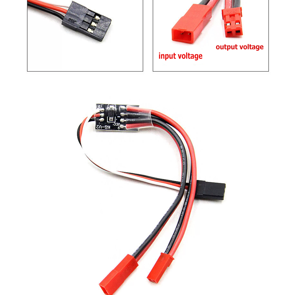 Drone Battery Adapter - 2-20A Hochstrom-Fernbedienungs-Elektronikschalter 3-30V für Luftmodell-Pflanzenschutz RC-Drohne