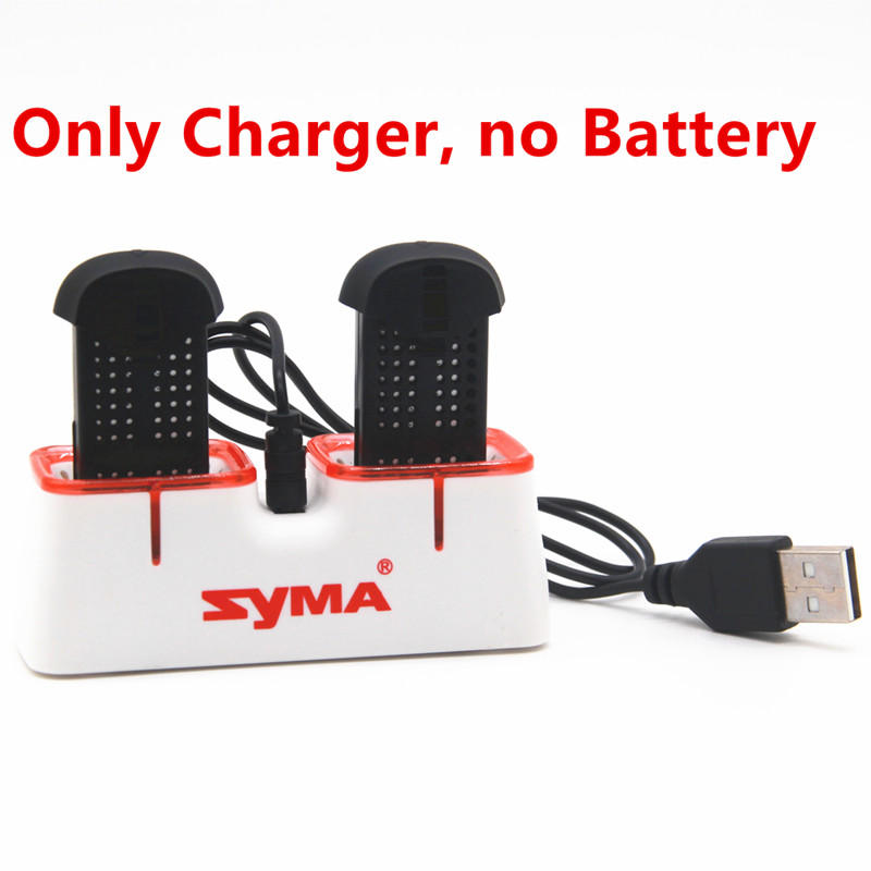 Drone Power Bank - Dual-USB-Schnellladegerät für Syma X22 X22W Drohnenbatterien,