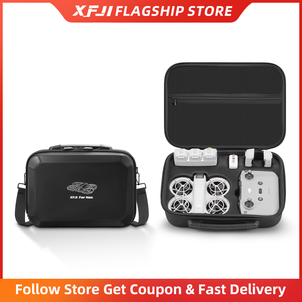 Drone Hard Shell Case - XFJI Tragetasche Kompatibel mit DJI NEO