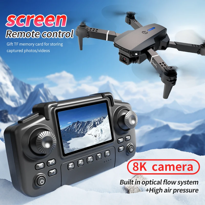 Professionelle E88 PRO Drohne  – Drone Controller Screen Bewertung und Preis