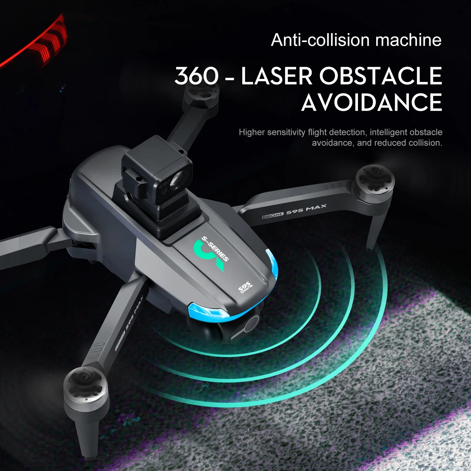 NEUE S9S MAX MINI Drone 4K 2-A – Drone Controller Screen Bewertung und Preis