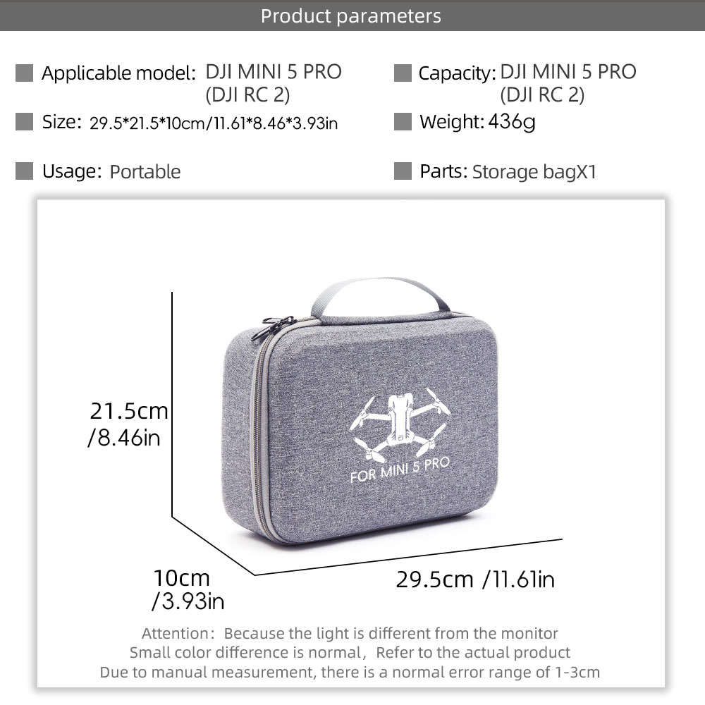 Aufbewahrungstasche für DJI Mi – Drone Carrying Case Bewertung und Preis