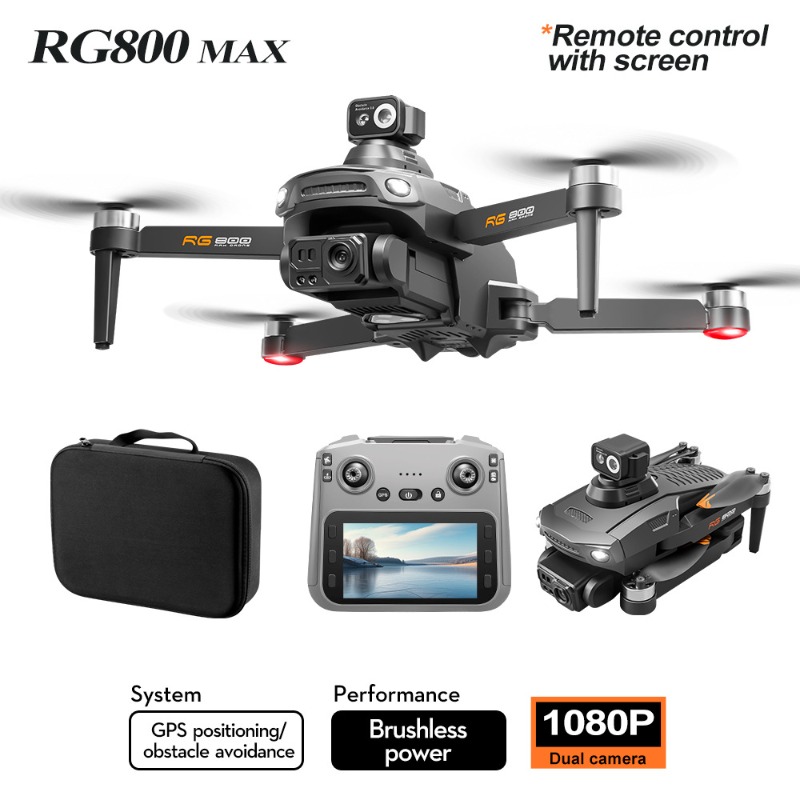 NEUE RG800 MAX Drohne 1080P HD – Drone Controller Screen Bewertung und Preis